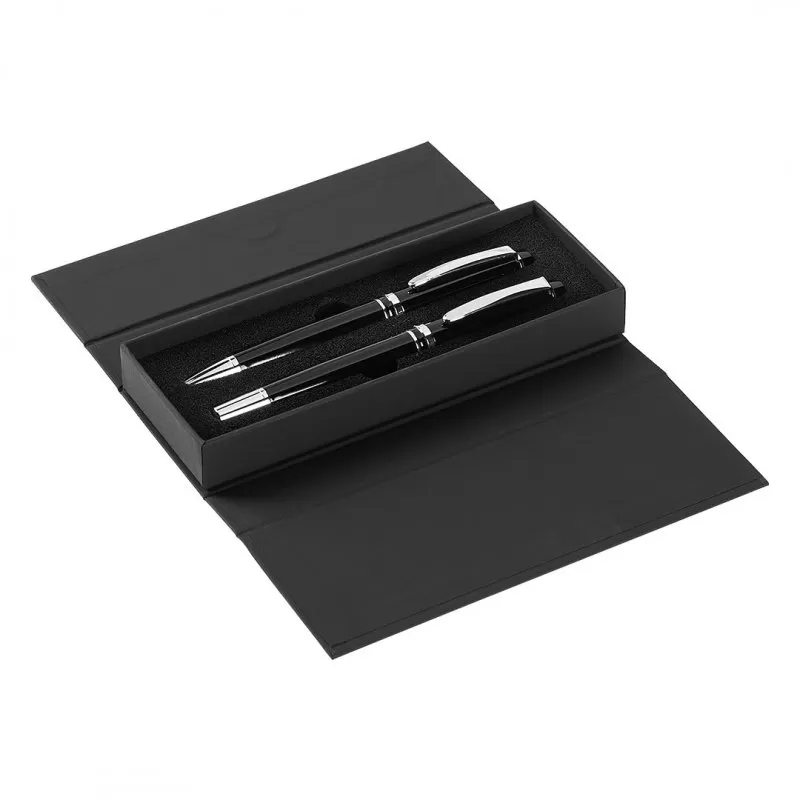 SAMSON, metalna hemijska i roler olovka u setu, crna