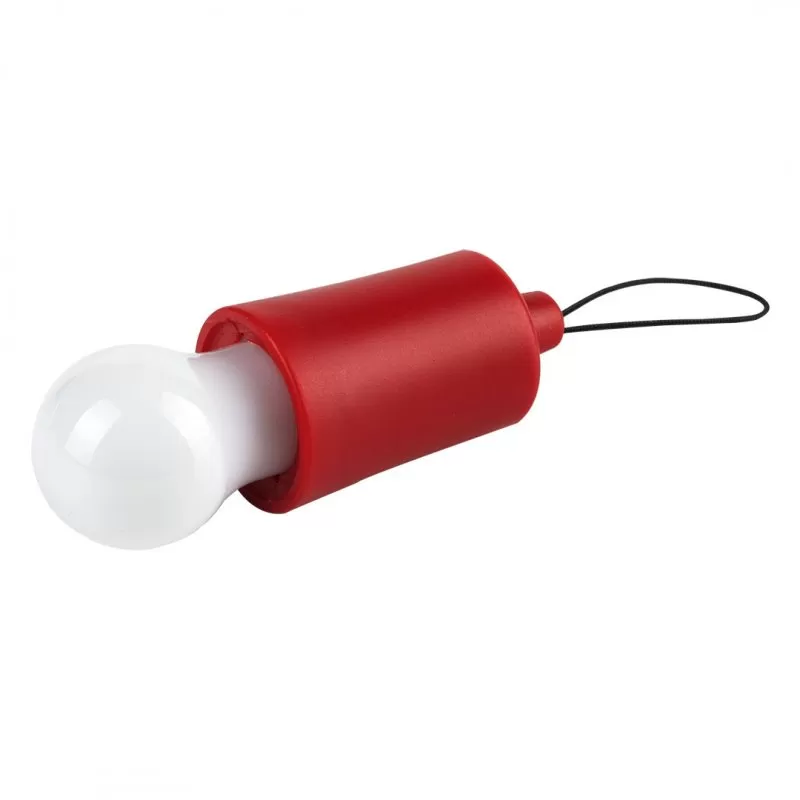IDEA MINI, privezak za ključeve u obliku sijalice, crveni