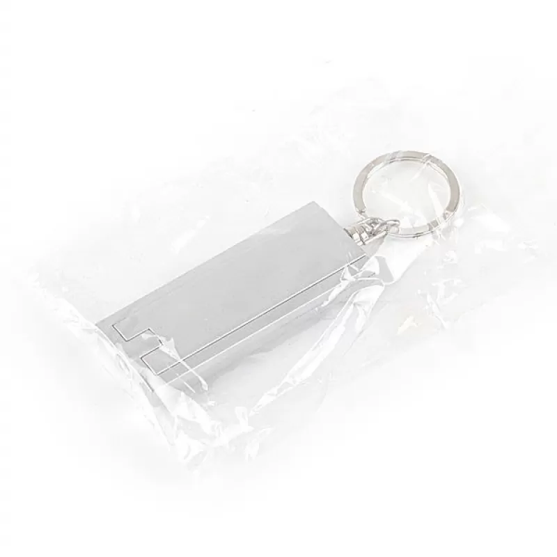 GLIT, privezak za ključeve sa led lampom, srebrni