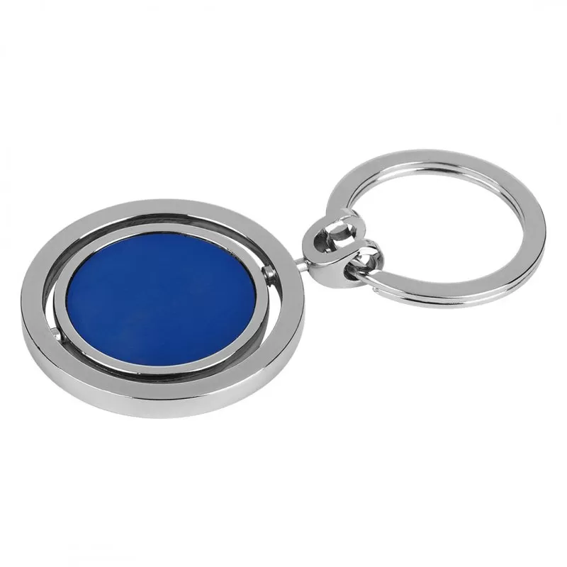 ANELLO, metalni privezak za ključeve, plavi