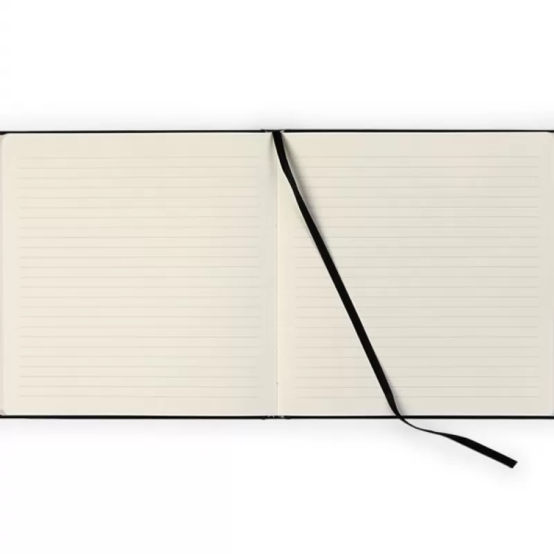 KUNST, notes 17.4 x 17.4 cm, crni
