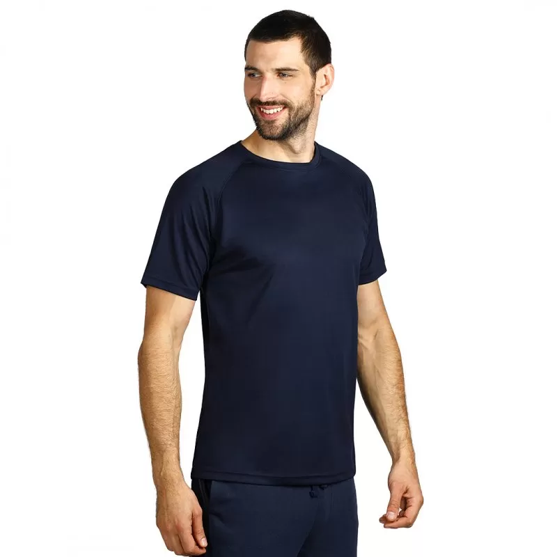 RECORD, sportska majica sa raglan rukavima, plava