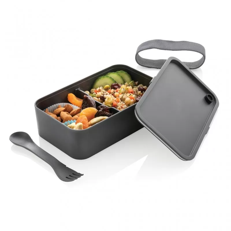 PP lunchbox with spork