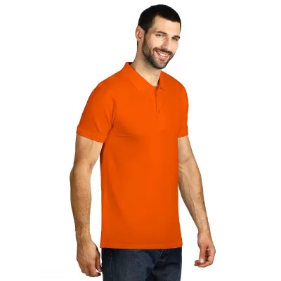 AZZURRO II, pamučna polo majica, 180 g/m2, narandžasta