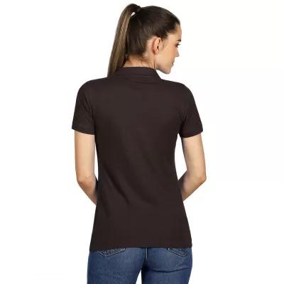 SUNNY, ženska pamučna polo majica, 180 g/m2, braon