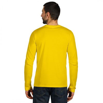 MAJOR, pamučna majica dugih rukava, 160 g/m2, žuta