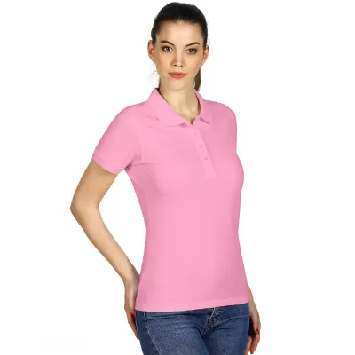 SUNNY, ženska pamučna polo majica, 180 g/m2, roze