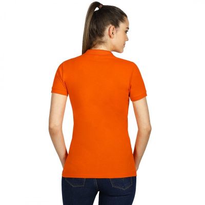 SUNNY, ženska pamučna polo majica, 180 g/m2, narandžasta