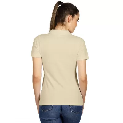 SUNNY, ženska pamučna polo majica, 180 g/m2, bež