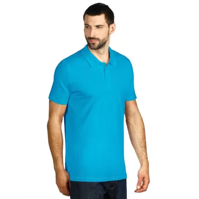 UNO, pamučna polo majica, 180 g/m2, tirkizno plava