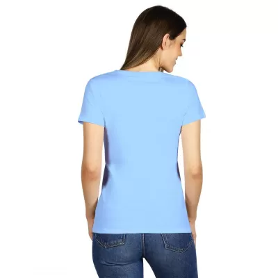 MASTER LADY, ženska pamučna majica, 150g/m2, svetlo plava