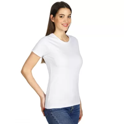MASTER LADY, ženska pamučna majica, 150g/m2, bela