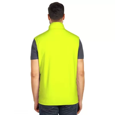 POLARIS VEST, prsluk od brušenog polara, 280 g/m2, neon žuti