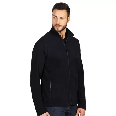 GLECHER VEST, prsluk od brušenog polara, 220 g/m2, plavi