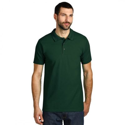 AZZURRO II, pamučna polo majica, 180 g/m2, tamno zelena