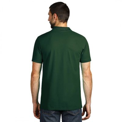 AZZURRO II, pamučna polo majica, 180 g/m2, tamno zelena