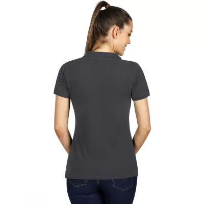 SUNNY, ženska pamučna polo majica, 180 g/m2, tamno siva