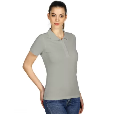 SUNNY, ženska pamučna polo majica, 180 g/m2, siva