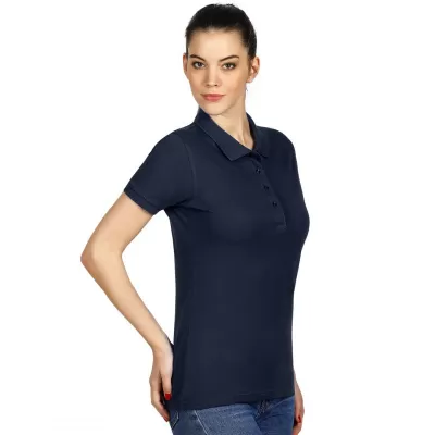 TOP GUN LADY, ženska pamučna polo majica, 210 g/m2, plava