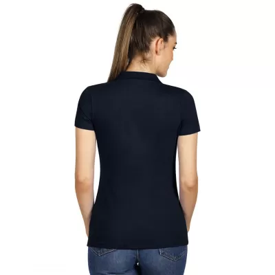UNA, ženska pamučna polo majica, 180 g/m2, plava