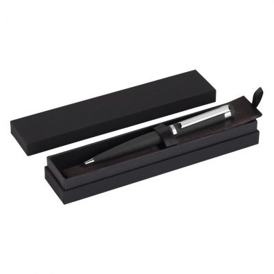 SPIKE, metalna hemijska olovka u poklon kutiji, crna