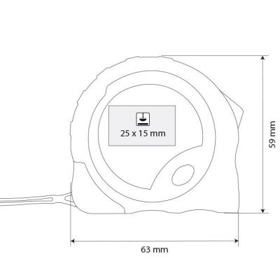 METRIX MINI, metar, 3 m, žuti