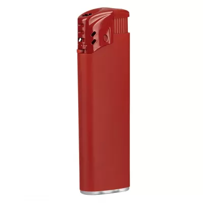 TURBO SOFT, plastični elektronski upaljač sa turbo plamenom, crveni