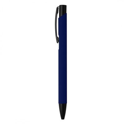 OGGI SOFT BLACK, metalna hemijska olovka, plava