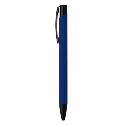 OGGI SOFT BLACK, metalna hemijska olovka, rojal plava