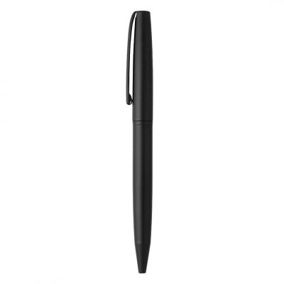 ZETA, metalna hemijska olovka sa papirnom navlakom, crna