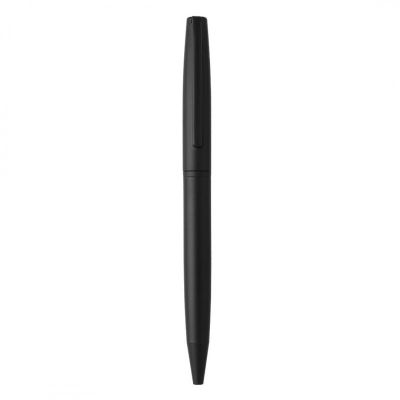 ZETA, metalna hemijska olovka sa papirnom navlakom, crna