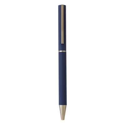 VEGA, metalna hemijska olovka sa papirnom navlakom, plava