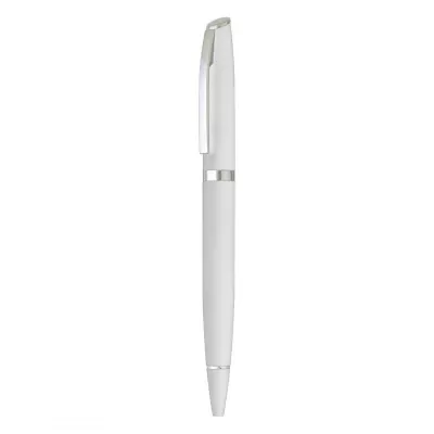 ASTRA, metalna hemijska olovka u poklon kutiji, bela
