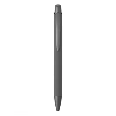 ORION SOFT, metalna hemijska olovka u metalnoj poklon tubi, siva