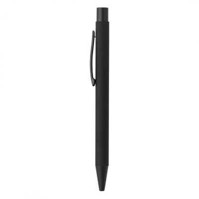 TITANIUM JET BLACK SET, metalna hemijska i roler olovka u setu, crna