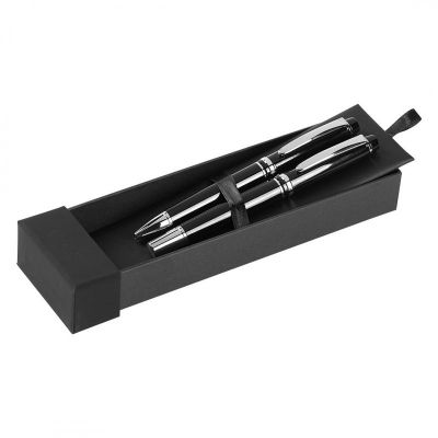 SAMSON, metalna hemijska i roler olovka u setu, crna