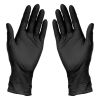 NITRILE GLOVES, nitrilne jednokratne rukavice, crne