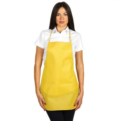 CUISINA, biorazgradiva kecelja, šivena, žuta