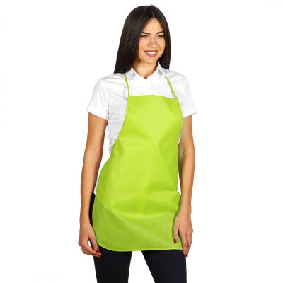 CUISINA, biorazgradiva kecelja, šivena, svetlo zelena