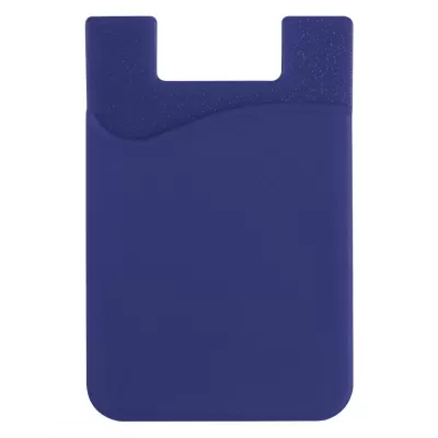 POCKET, silikonski držač kartica za telefon, plavi