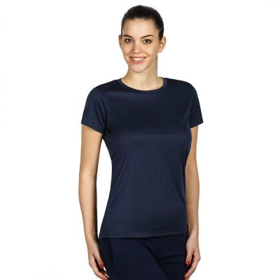 TEE LADY, ženska sportska majica kratkih rukava, 100 g/m2, plava