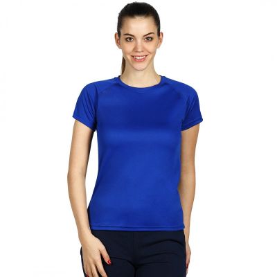RECORD LADY, ženska sportska majica sa raglan rukavima, 130 g/m2, rojal plava
