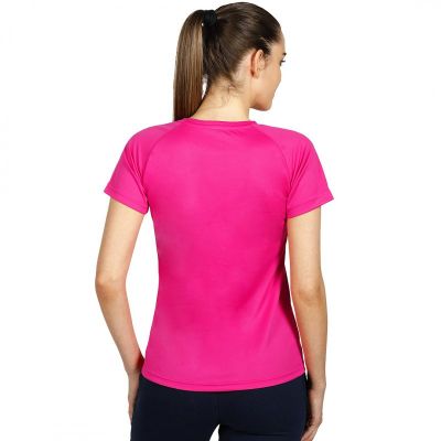 RECORD LADY, ženska sportska majica sa raglan rukavima, 130 g/m2, ciklama