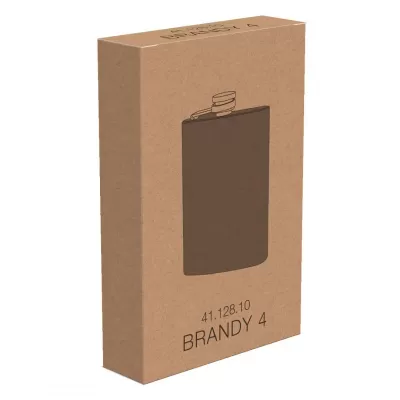 BRANDY 4, pljoska, 115 ml, crna