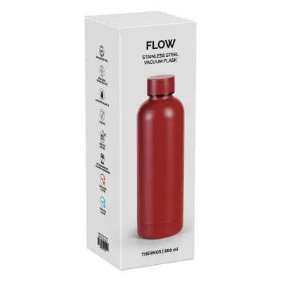 FLOW, termos, 500 ml, crveni