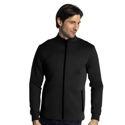 CLARK, dukserica sa visokom kragnom, 280 g/m2, crna