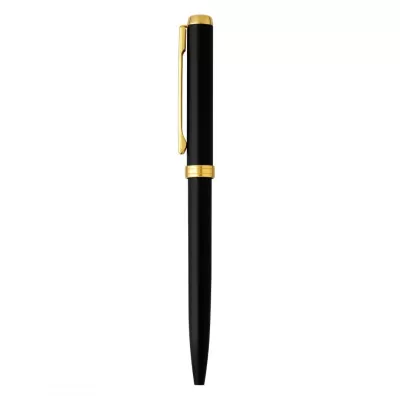 VICTOR, regent metalna hemijska olovka, crno-zlatna