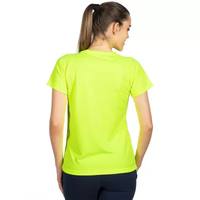 RECORD LADY, ženska sportska majica sa raglan rukavima, 130 g/m2, neon žuta