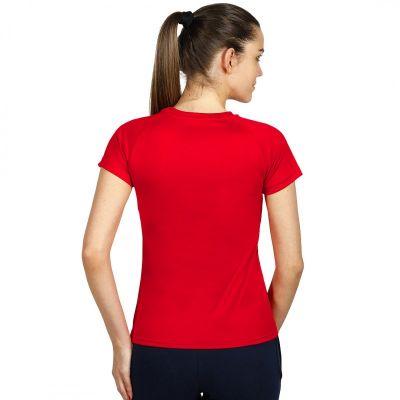 RECORD LADY, ženska sportska majica sa raglan rukavima, 130 g/m2, crvena