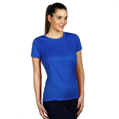 TEE LADY, ženska sportska majica kratkih rukava, 100 g/m2, rojal plava